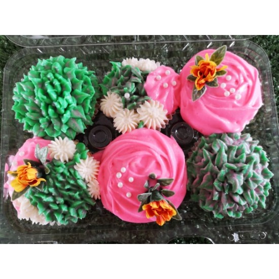 Cupcakes flowers (6)